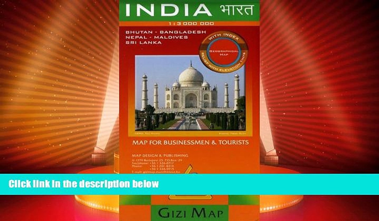 Big Deals  India, Bhutan, Nepal, Bangladesh, Maldives, and Sri Lanka Map (English, French,