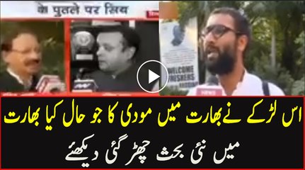 A Young Guy is Crushing Modhi in India