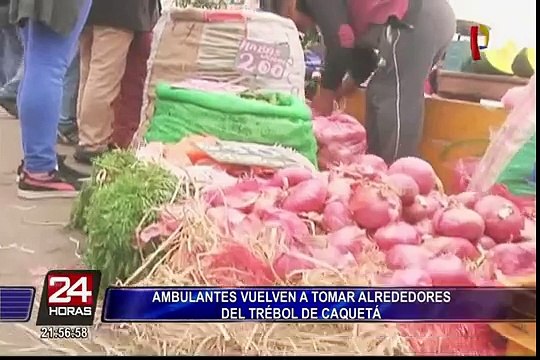 Ambulantes vuelven a tomar trébol de Caquetá