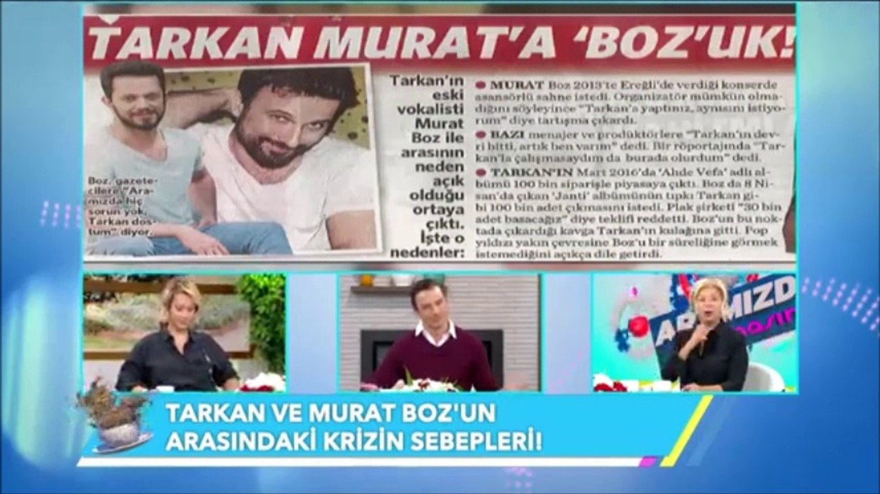 MURAT BOZ:'' ARAMIZDA HİÇBİR SORUN YOK, TARKAN BENİM DOSTUM'' | ARAMIZDA KALMASIN