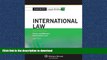 FAVORIT BOOK Casenotes Legal Briefs: International Law Keyed to Carter, Trimble,   Weiner, 6th