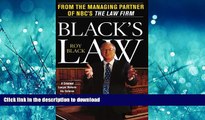FAVORIT BOOK Black s Law: A Criminal Lawyer Reveals His Defense Strategies in Four Cliffhanger