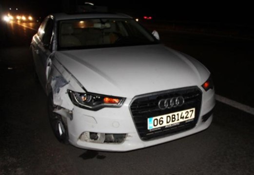 TEM'de Dehşete Düşüren Kaza! Önce Yola Savruldu, Sonra Diğer Araçlar Ezdi