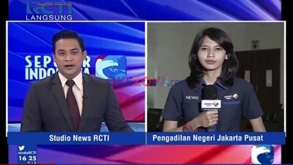 Sidang Pembacaan Pembelaan Jessica Wongso