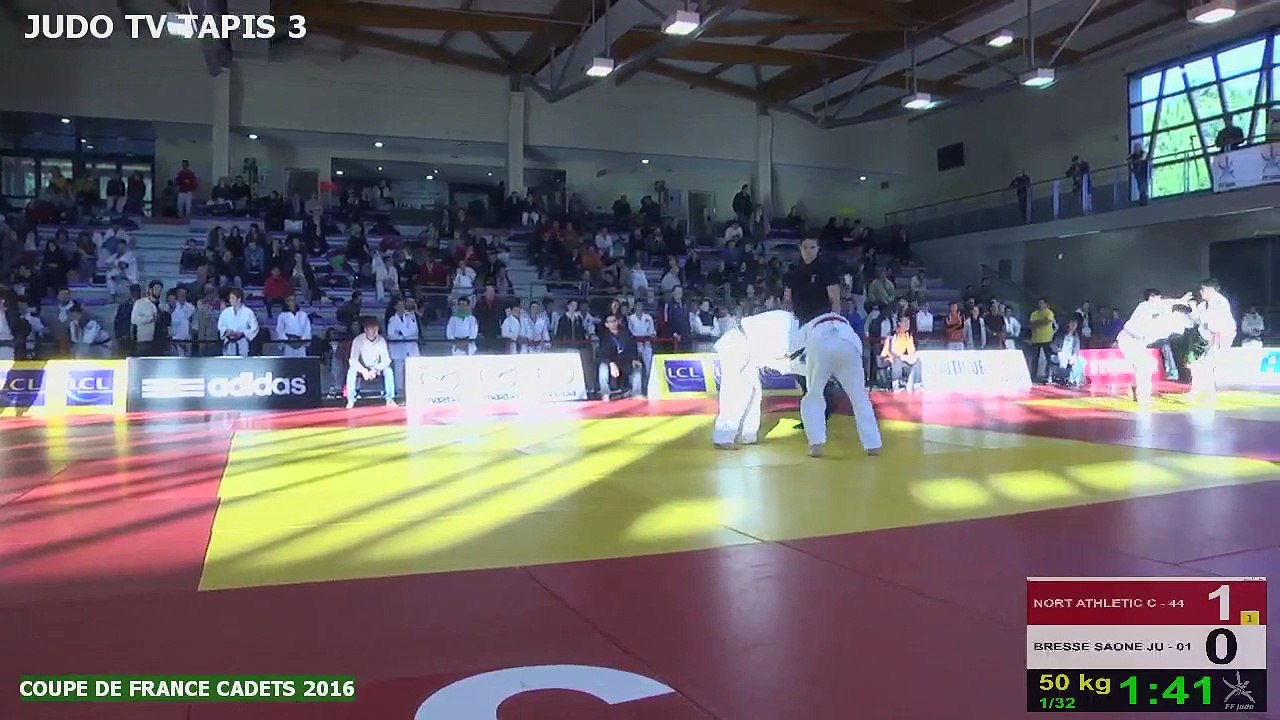 TAPIS 3 - COUPE DE FRANCE INDIVIDUELLE CADETS-CADETTES - CEYRAT, 2016 - LIVE 4 (88)
