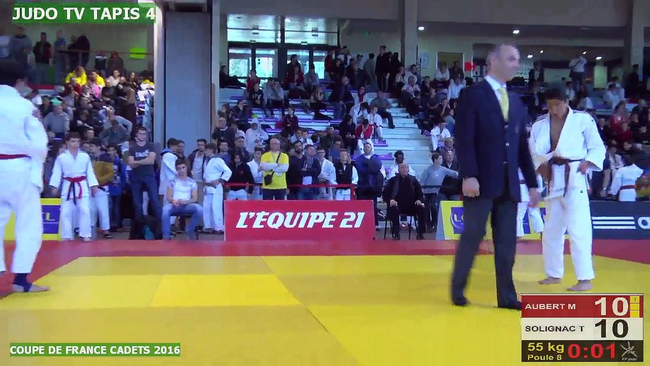 TAPIS 4 - COUPE DE FRANCE INDIVIDUELLE CADETS-CADETTES - CEYRAT, 2016 - LIVE 5 (58)