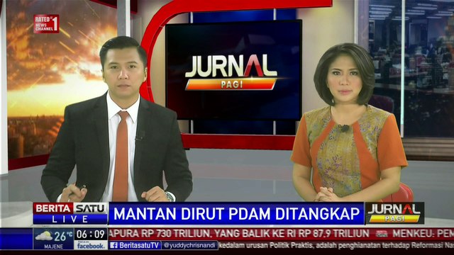 Kejaksaan Agung Tangkap Mantan Dirut PDAM Kota Padang