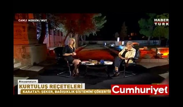 Canan Karatay canlı yayında çok ısrar etti, muhabir içti: Hocam bir şey olmaz değil mi?