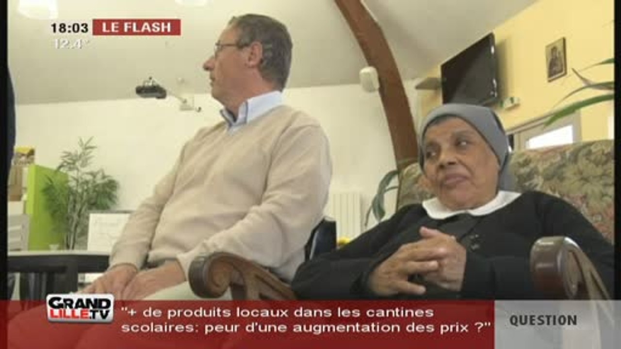 Soeur Sara en visite à Lambersart