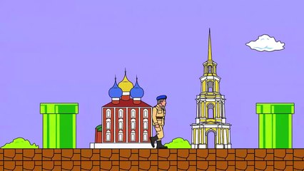 Congratulations to the day of the birth of the game in the style of Super Mario Bros