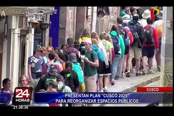 Presentan plan Cusco 2025 para mejorar tránsito en el Centro Histórico