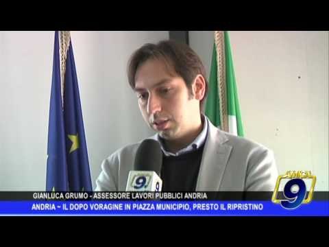 Andria | Il dopo voragine in Piazza Muncipio, presto il ripristino