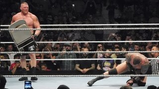 Brock Lesnar returns vs Randy Orton re-match Chicago 16 October 2016