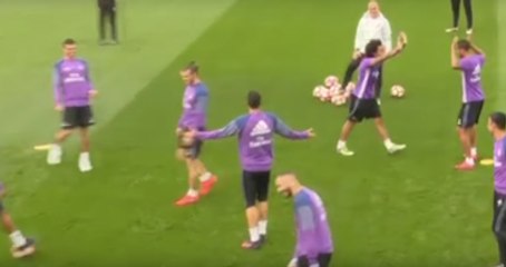 İdmanda Çalım Yiyen Ronaldo, Bu Çalıma Gülen Marcelo'ya Tepki Gösterdi