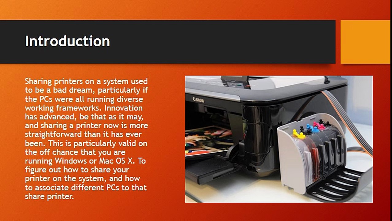 How to Share a Printer in Windows