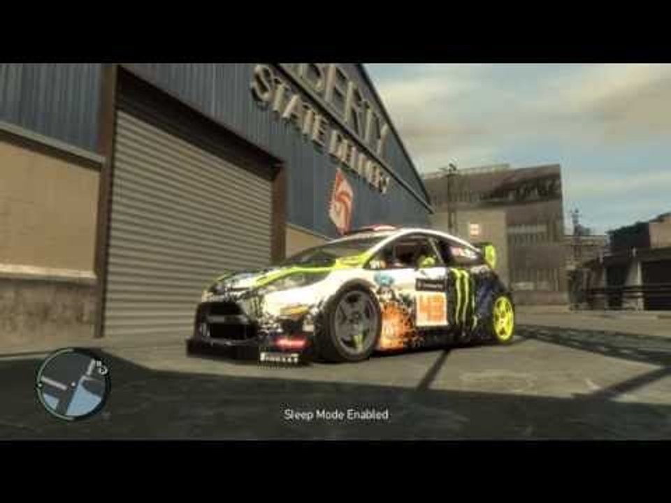 Ken Block Ford Fiesta DRIFTING
