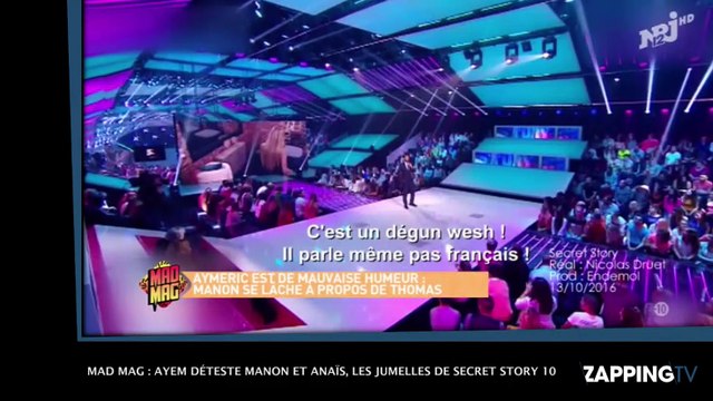 Mad Mag : Ayem déteste Manon et Anaïs, les jumelles de Secret Story 10 !