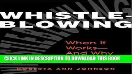 [PDF] Whistleblowing: When It Works-And Why Popular Online