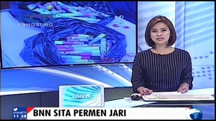 Permen Jari Mengandung Narkoba Disita BNN