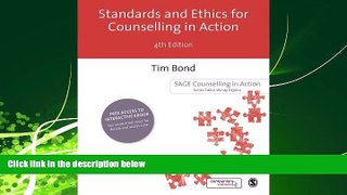 EBOOK ONLINE  Standards and Ethics for Counselling in Action (Counselling in Action Series)