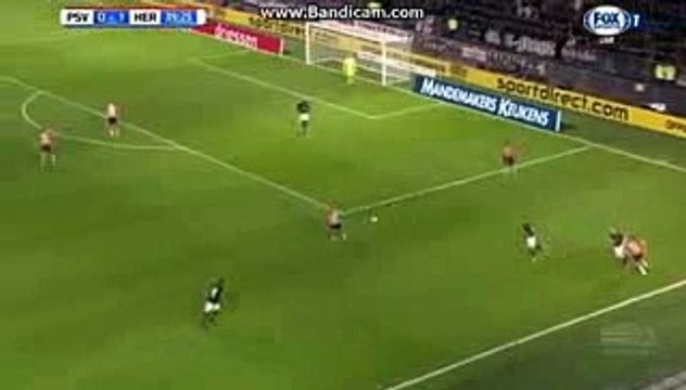 PSV Eindhoven vs. Heracles 0-1 Samuel Armenteros Goal - Eredivisie - 15-10-2016