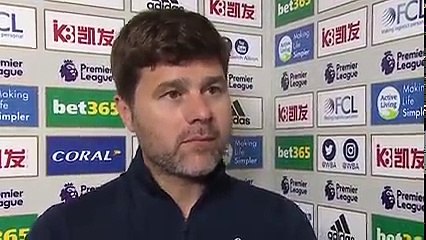 Mauricio Pochettino Post Match Interview West Brom 1-1 Tottenham