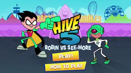 Robin Vs See-more | Jogos Teen Titans Go! | Cartoon Network