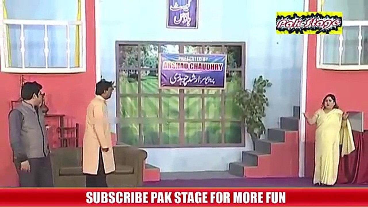 Best Comedy of Ifftakhar Thakur and Naseem vicky |New Punjabi Stage Drama|Pakistani Stage drama 2016