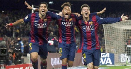 Messi, Neymar ve Suarez, Antrenmanda Topu Bir Türlü Kapamadı