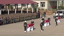 Mardin - Şehit Olan 3 Asker Için Tören Düzenlendi 2