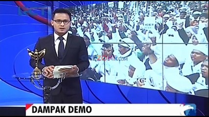 Pasca Demo Tanaman Sepanjang Merdeka Selatan Rusak