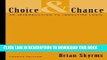 [PDF] Choice and Chance: An Introduction to Inductive Logic.  Fourth Ed. Popular Collection