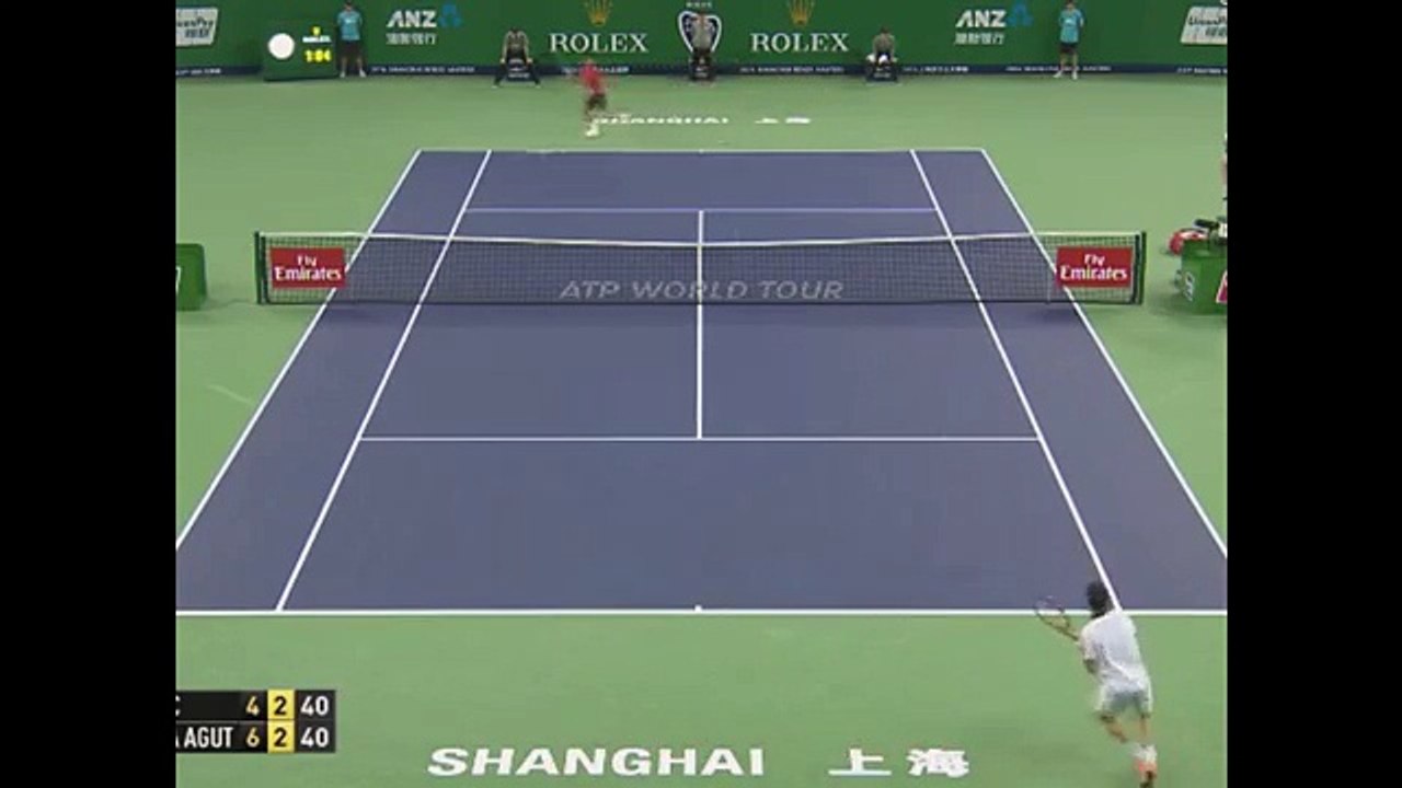 Novak Djokovic rips shirt in anger Shanghai 2016