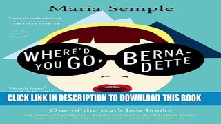 [DOWNLOAD] PDF BOOK Where d You Go, Bernadette: A Novel Collection