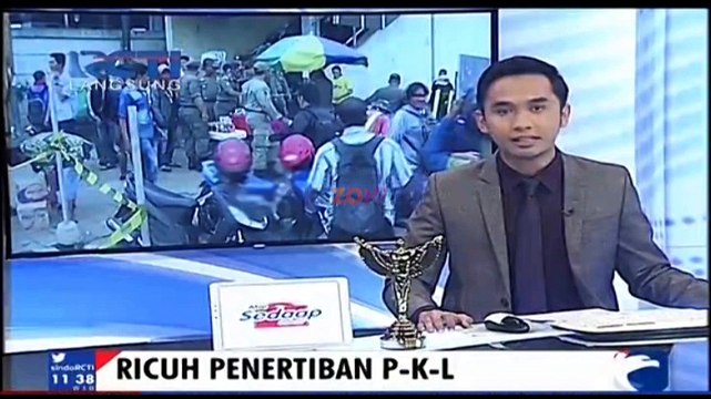 Penertiban PKL di Pasar Tanah Abang