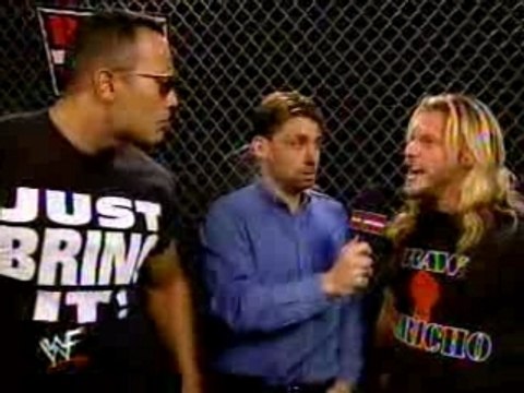 WWF - The Rock and Chris Jericho Interview [Hilarious]