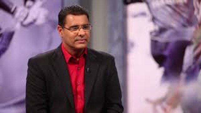 Waqar Younas With Waism Akram In Geo News Program The Sports Man