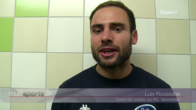 Rugby Pro D2. Vannes - Narbonne : 21-27 : la réaction de Luix Roussarie