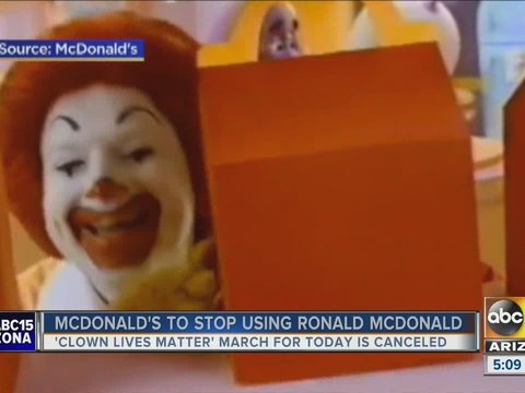 McDonald's to temporarily stop using Ronald McDonald at public events