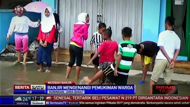 Ratusan Rumah di Kuningan Tergenang Banjir