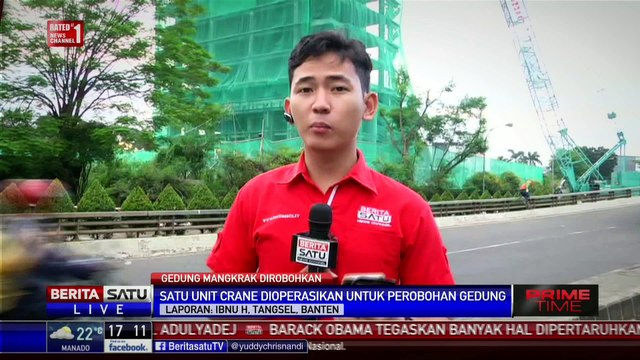 Perobohan Gedung Masih Berlangsung, Lalu Lintas Bintaro Dialihkan
