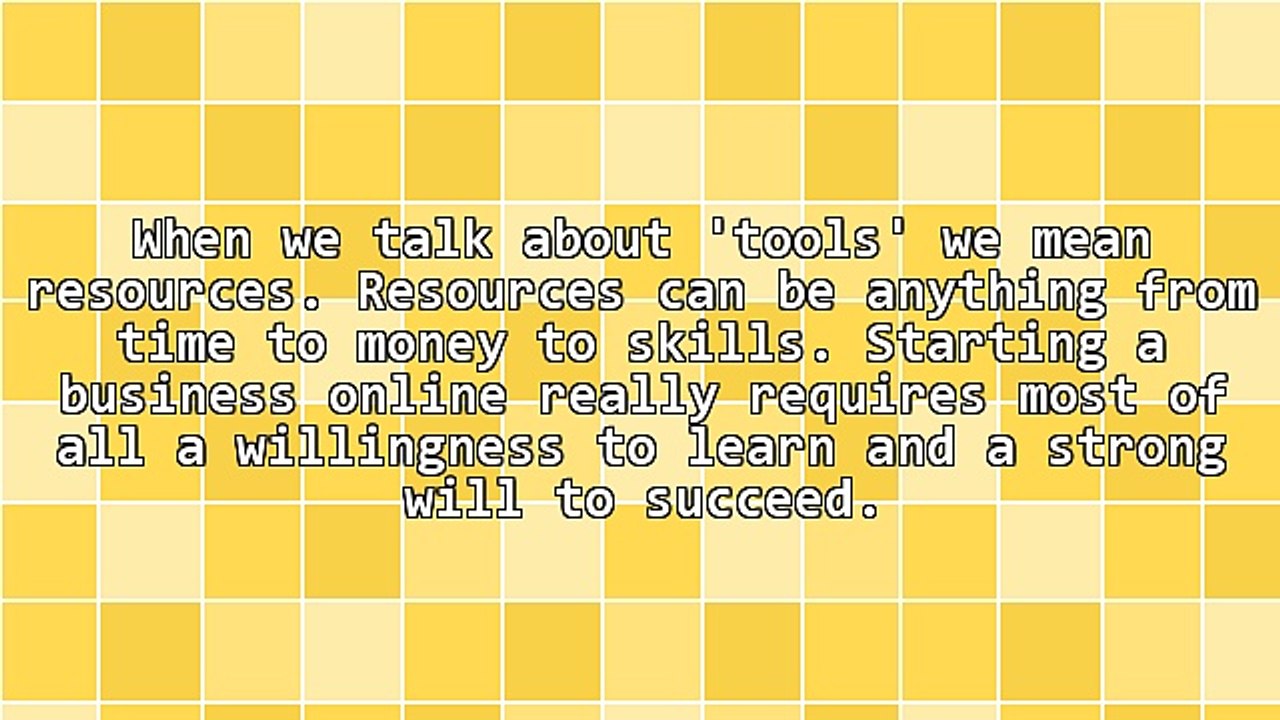 Home Business Start-Up - Your Primary Tools