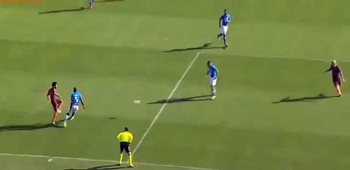 Edin Dzeko Goal - Napoli vs AS Roma 0-1 (2016) Seria A -