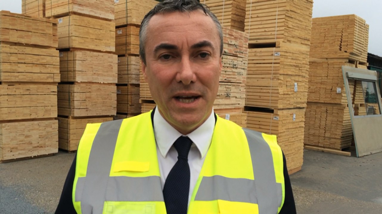 Le leader français de la palette PGS, site Perurena près de Lisieux