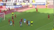 Napoli-Roma 1-2 Gol di Mertens