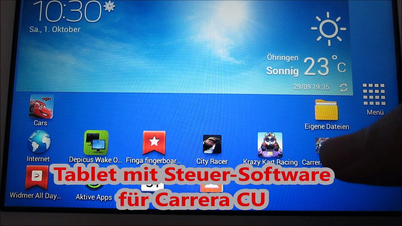 Eigene Carrera Bahn Steuerung