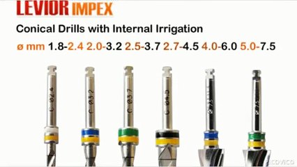 Dental implant drills levior impex dental drills