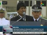 Denuncia Evo Morales al gobierno chileno por limitación marítima