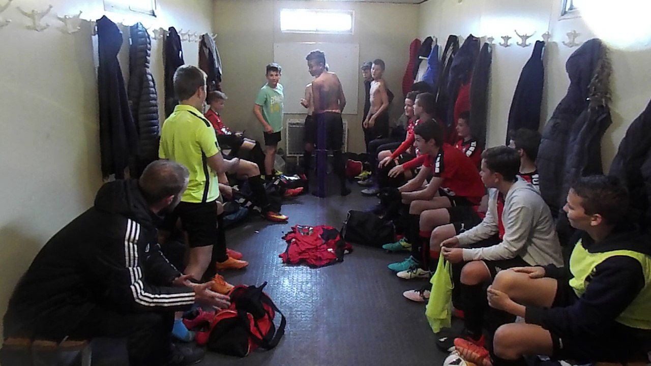 LES U13 FETENT LEUR VICTOIRE FACE A HEROUVILLE 15/10/2016