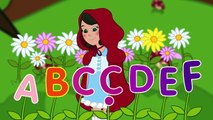 Kırmızı Başlıklı Kız ile Türkçe ABC Alfabe Çocuk Şarkısı   Adisebaba Masal